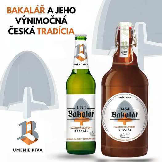 Bakalář Svätováclavský špeciál za studena chmelený čerstvým chmeľom