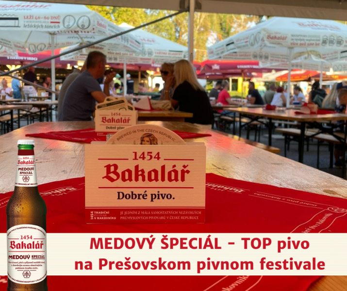 Medový špeciál - TOP pivo v Prešove