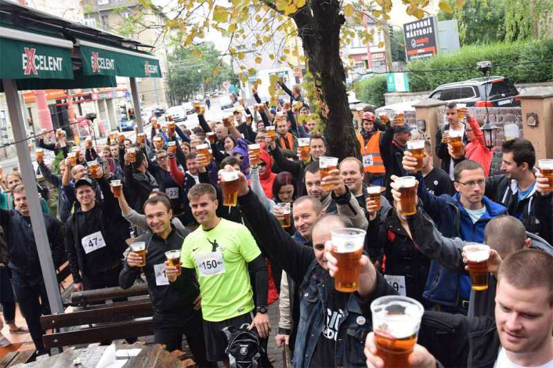 Pivný beh Bratislavou